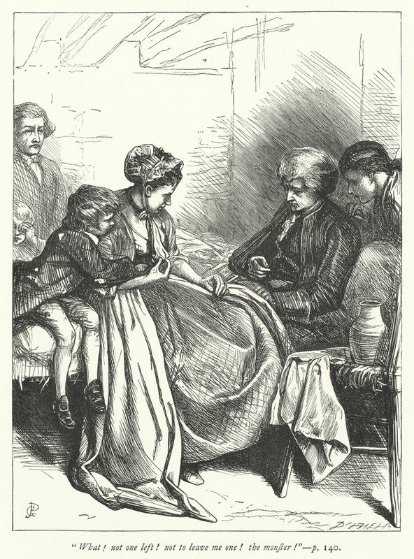Illustration pour Le Vicaire de Wakefield - George John Pinwell