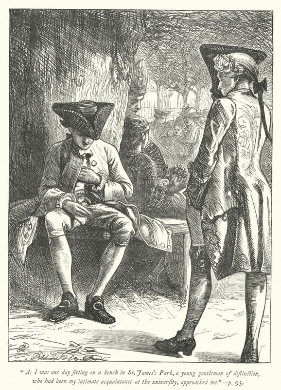 Illustration pour Le Vicaire de Wakefield - George John Pinwell