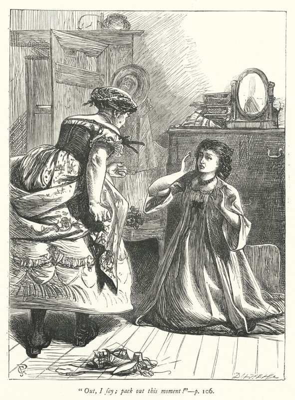 Illustration pour Le Vicaire de Wakefield - George John Pinwell