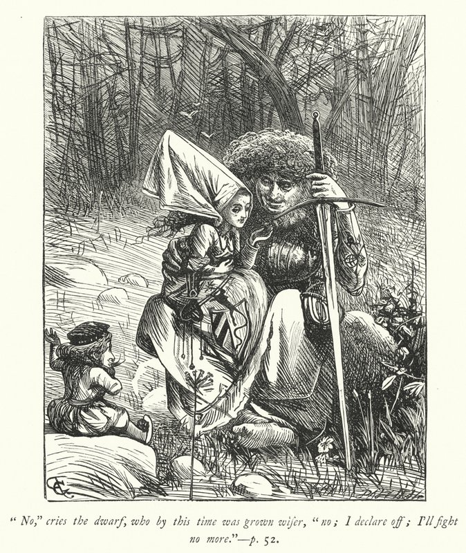 Illustration pour Le Vicaire de Wakefield - George John Pinwell