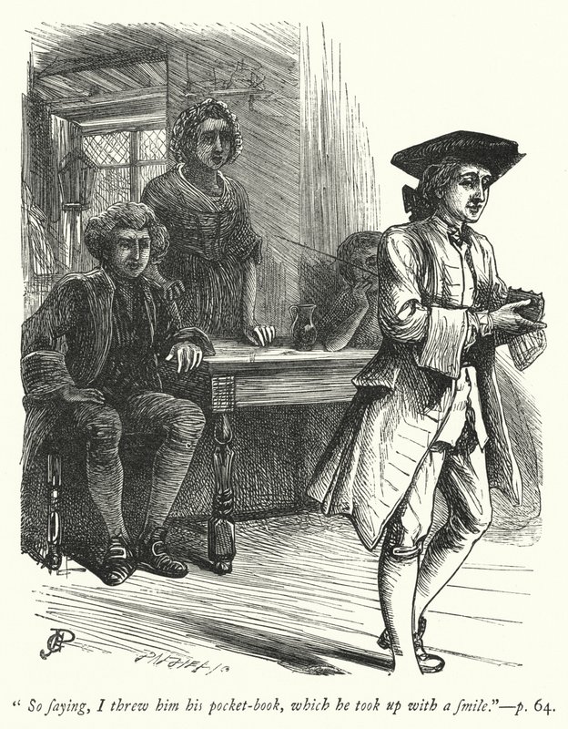 Illustration pour Le Vicaire de Wakefield - George John Pinwell