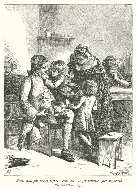 Illustration pour Le Vicaire de Wakefield - George John Pinwell