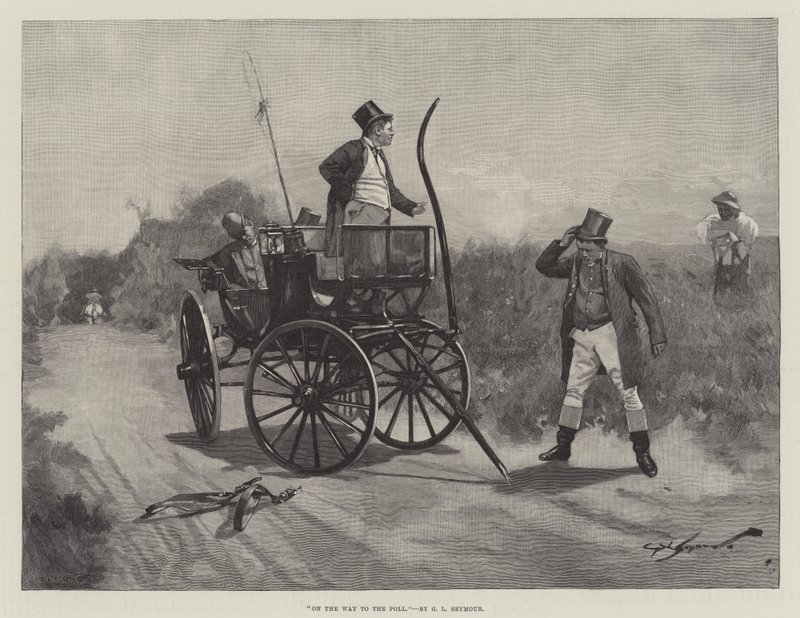 En route pour le scrutin - George L. Seymour