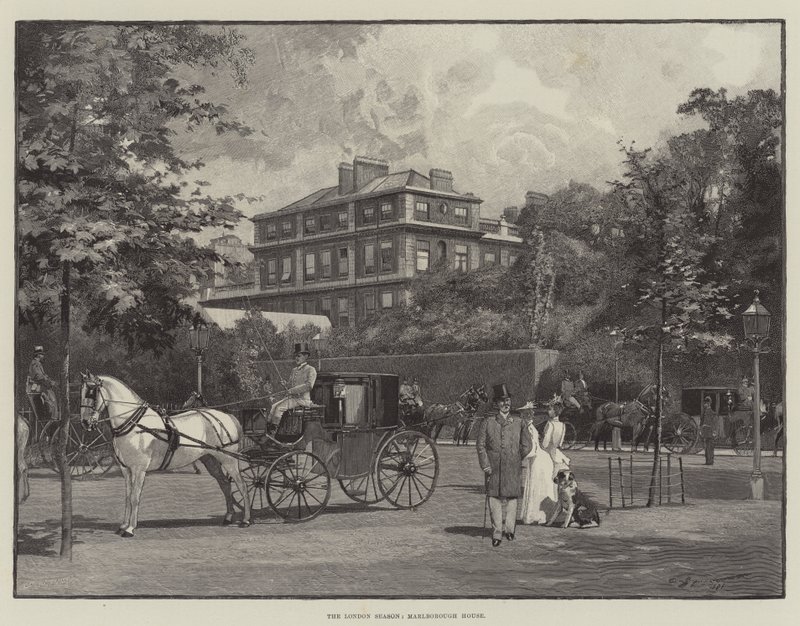 La saison londonienne, Marlborough House - George L. Seymour