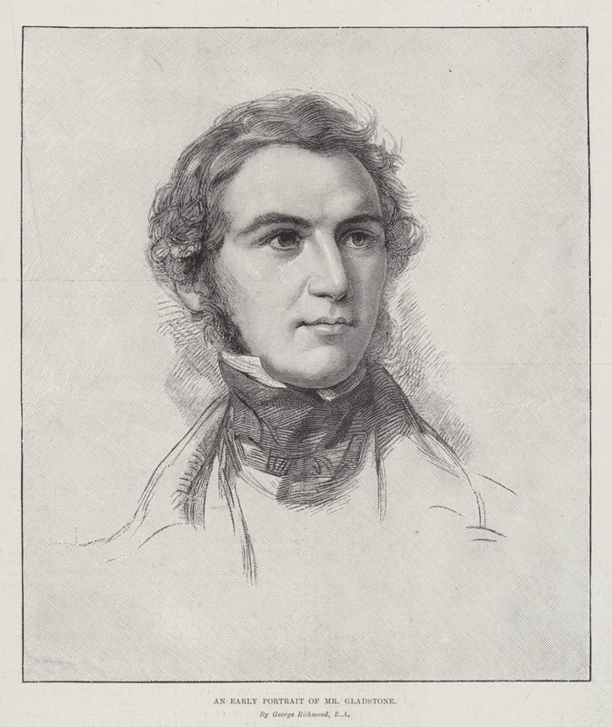 Un premier portrait de M. Gladstone - George Richmond