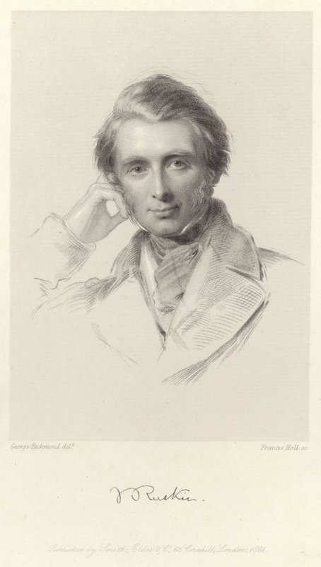 Portrait de John Ruskin - George Richmond