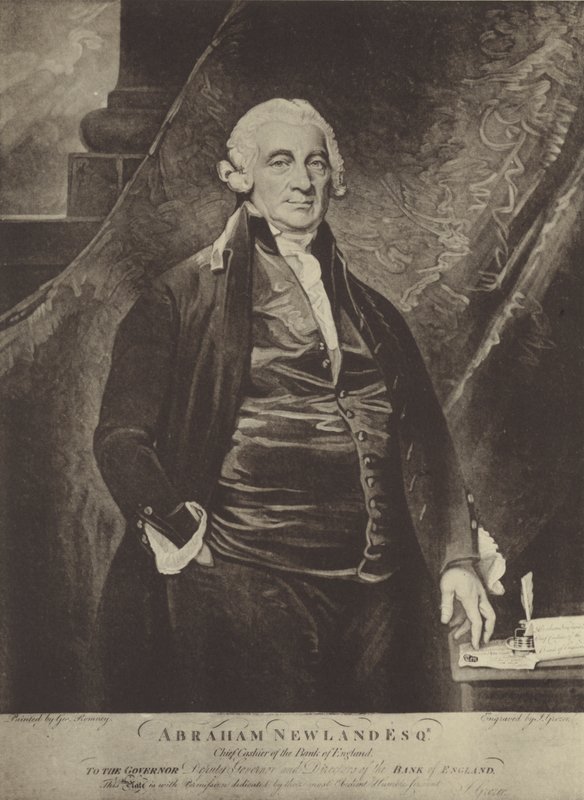 Abraham Newland - George Romney