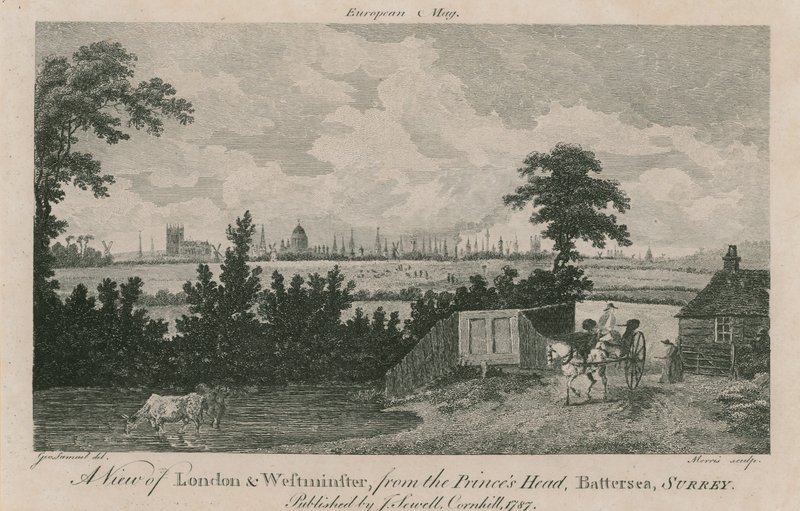 Vue de Londres et de Westminster - George Samuel Elgood