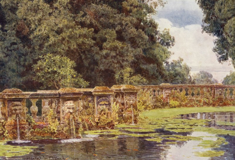 Jardins italiens : Villa Conti - George Samuel Elgood