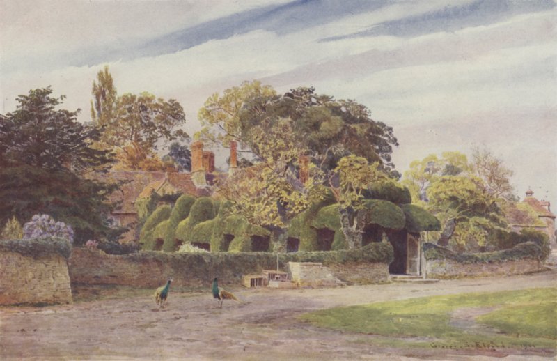 Les Douze Apôtres, Cleeve Prior - George Samuel Elgood