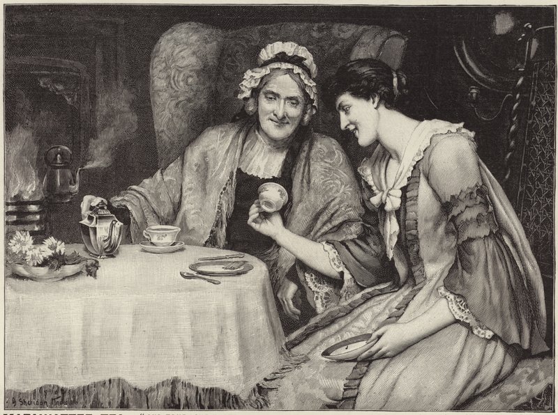 Publicité pour le Thé Mazawattee - George Sheridan Knowles