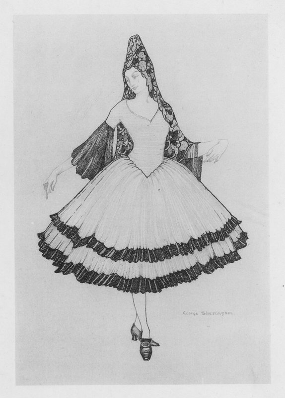 Illustration pour La Duègne par Sheridan - George Sheringham