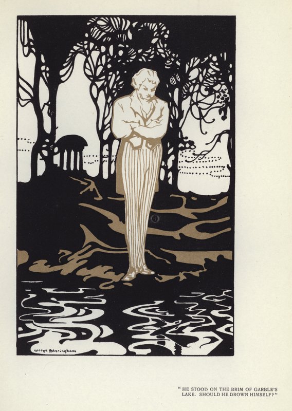 Illustration pour The Happy Hypocrite de Max Beerbohm - George Sheringham