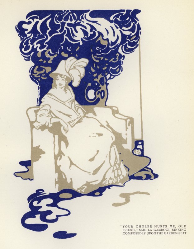 Illustration pour The Happy Hypocrite de Max Beerbohm - George Sheringham