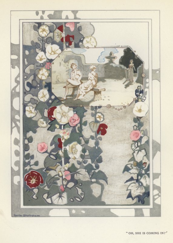 Illustration pour The Happy Hypocrite de Max Beerbohm - George Sheringham