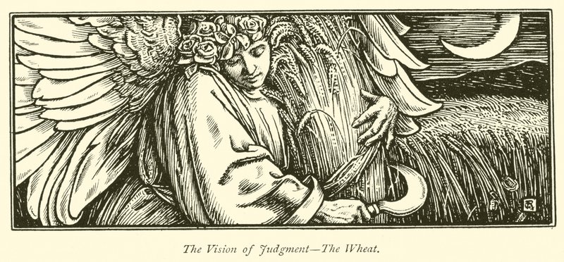 La Vision du Jugement, le Blé - George Woolliscroft Rhead