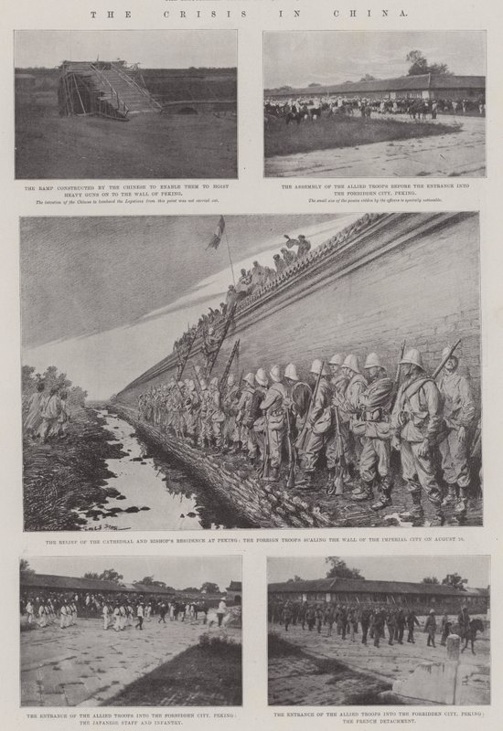 La crise en Chine - Georges Bertin Scott