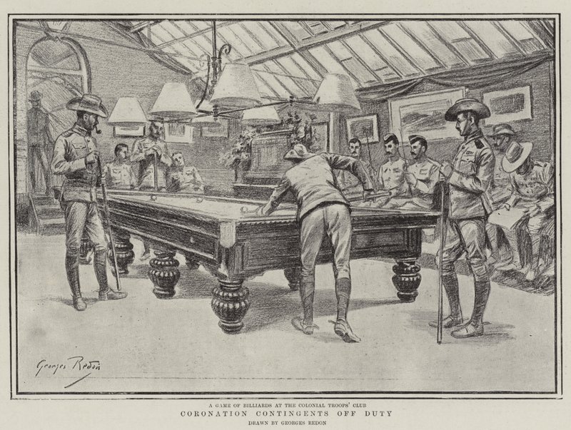 Contingents de couronnement en congé - Georges Redon