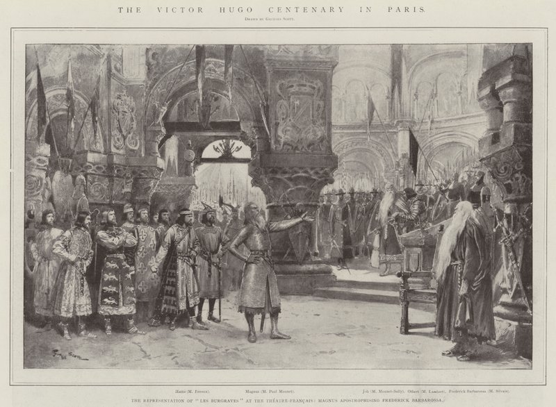 Le centenaire de Victor Hugo à Paris - Georges Bertin Scott