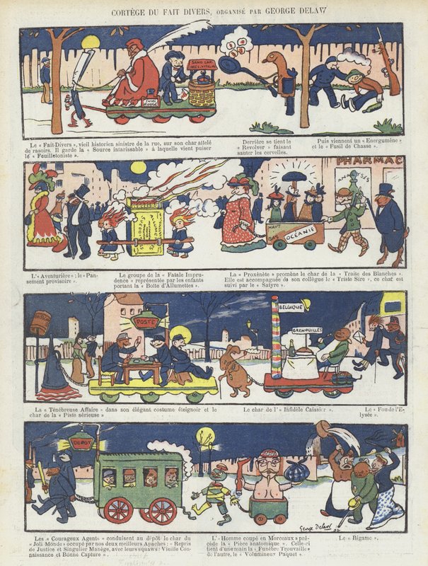 Illustration pour Le Rire - Georges Delaw