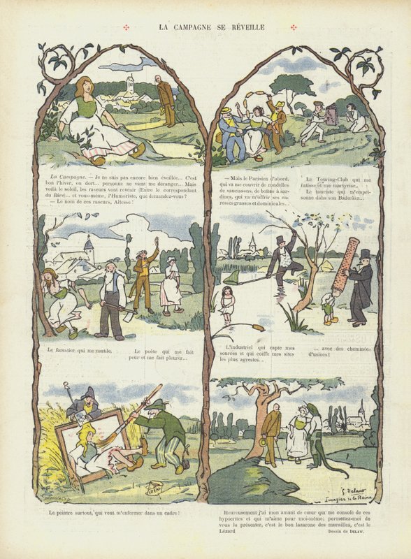 Illustration pour Le Rire - Georges Delaw