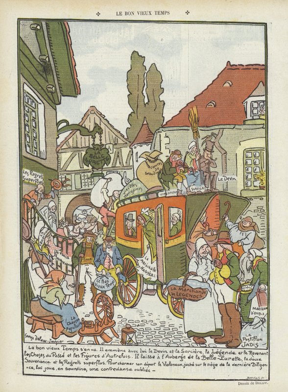 Illustration pour Le Rire - Georges Delaw