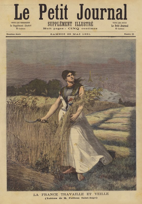 La France travaille et veille - Georges Louis Poilleux Saint Ange