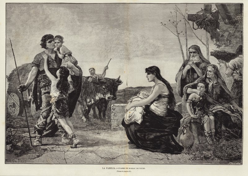 La famille - Georges Moreau de Tours