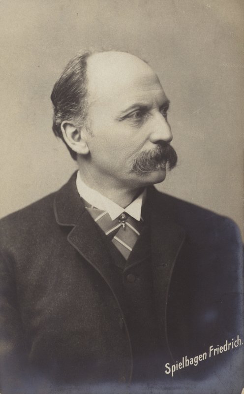 Friedrich Spielhagen (1829-1911), romancier et traducteur allemand (photo n/b) - German Photographer