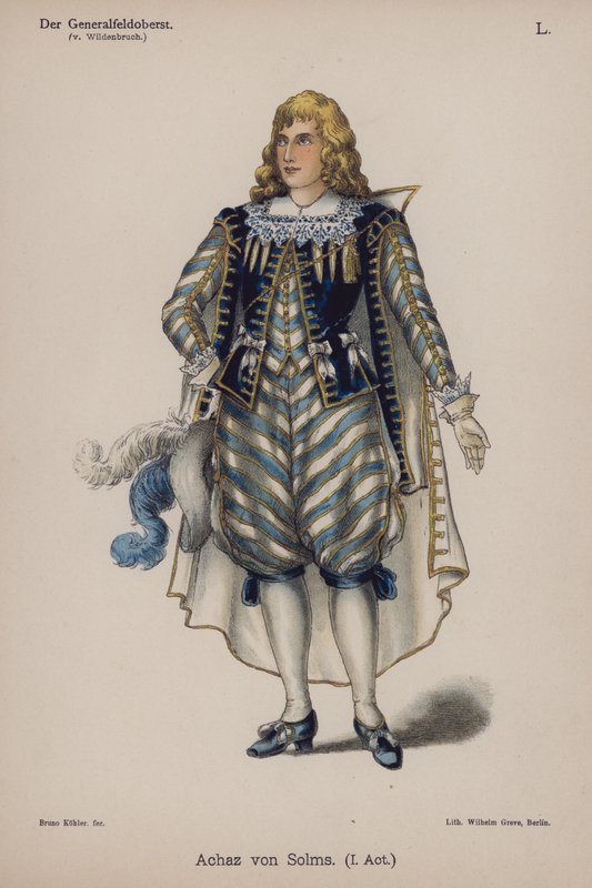 Achaz von Solms, de Der Generalfeldoberst par Ernst von Wildenbruch - German School