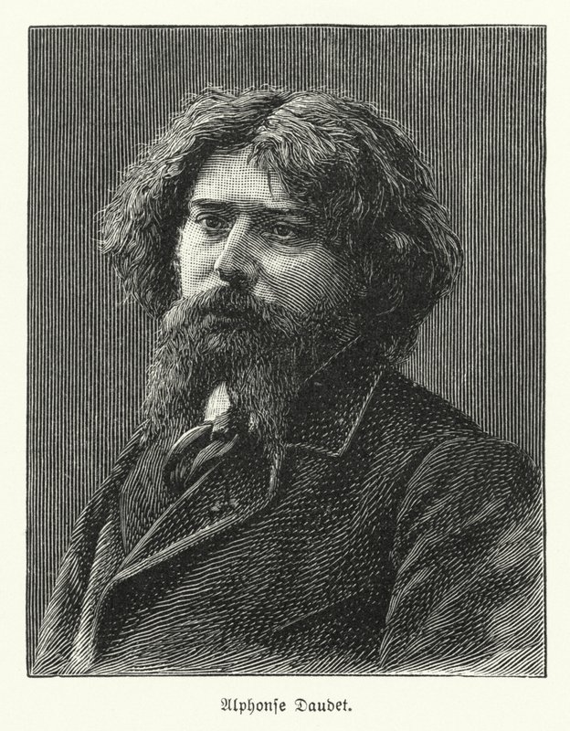 Alphonse Daudet, romancier français - German School