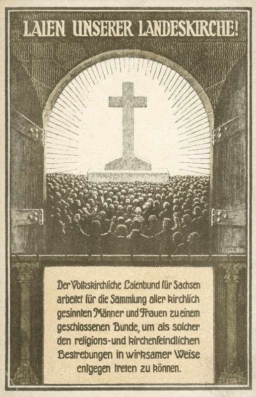 Appel à défendre les églises de Saxe, Allemagne - German School