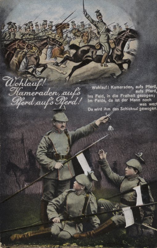 Levez-vous! Camarades, à vos chevaux, à vos chevaux! - German School