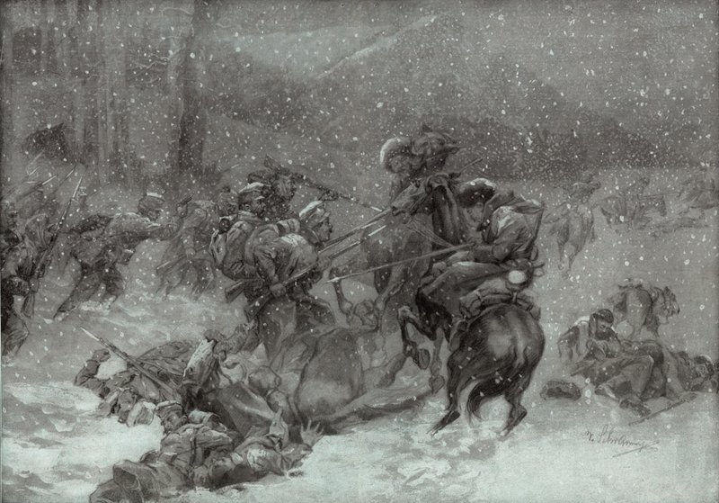 Assaut sur Kalmyk - German School