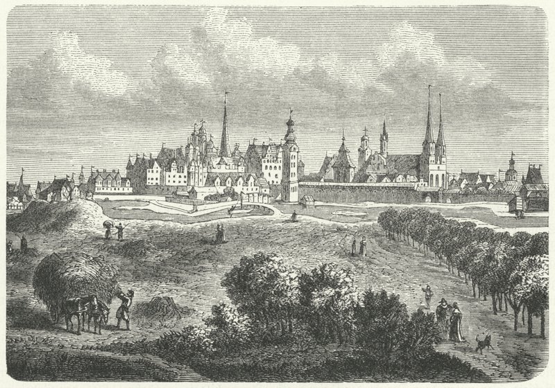 Berlin et Colln au XVIIe siècle - German School