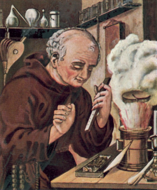Berthold Schwarz, alchimiste allemand - German School