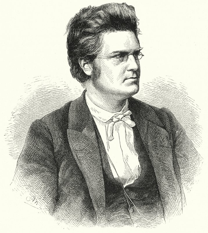 Bjørnstjerne Bjørnson, écrivain norvégien - German School
