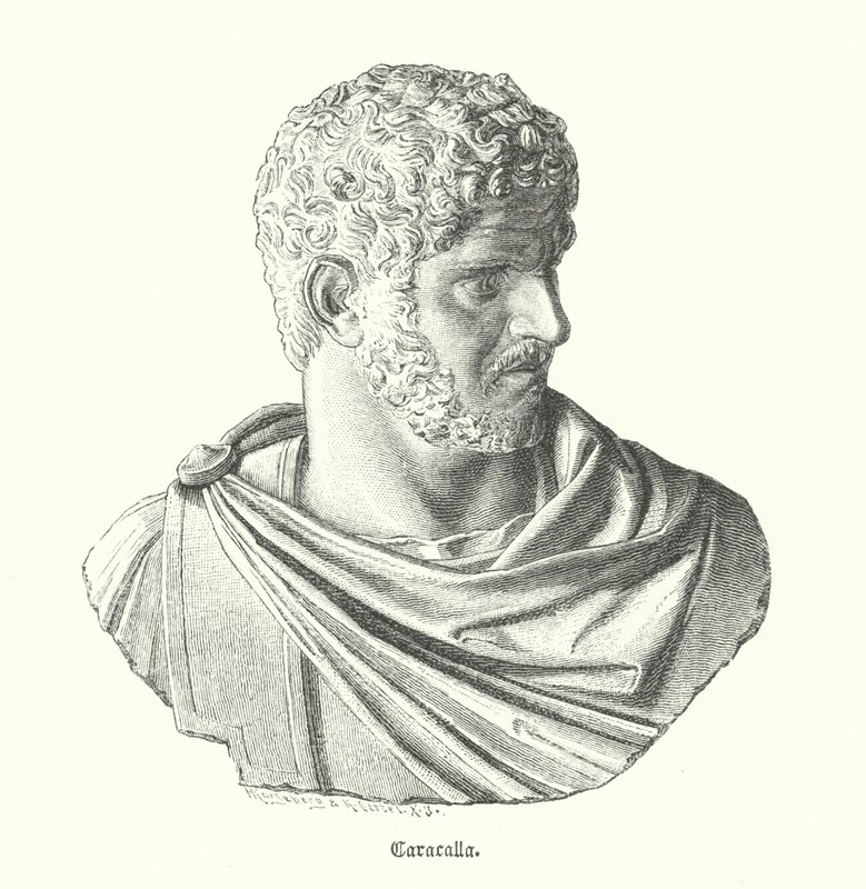 Caracalla, empereur romain - German School
