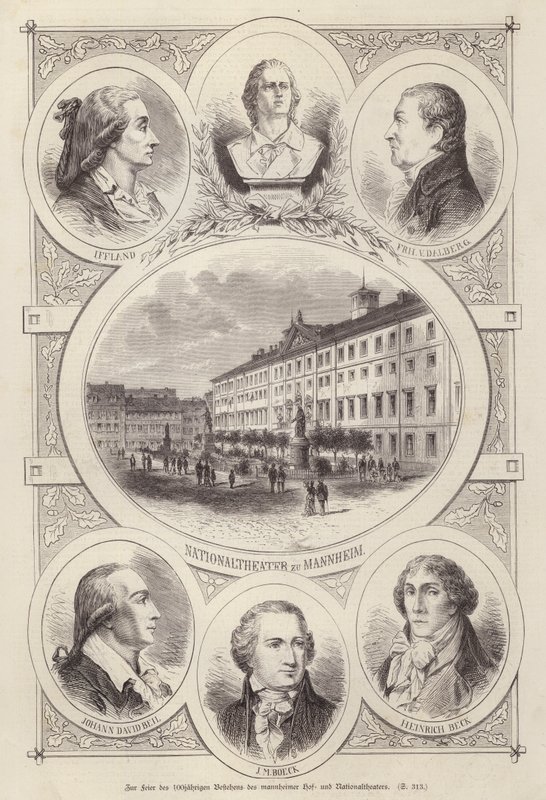 Centenaire des Théâtres de la Cour et National, Mannheim, Allemagne - German School