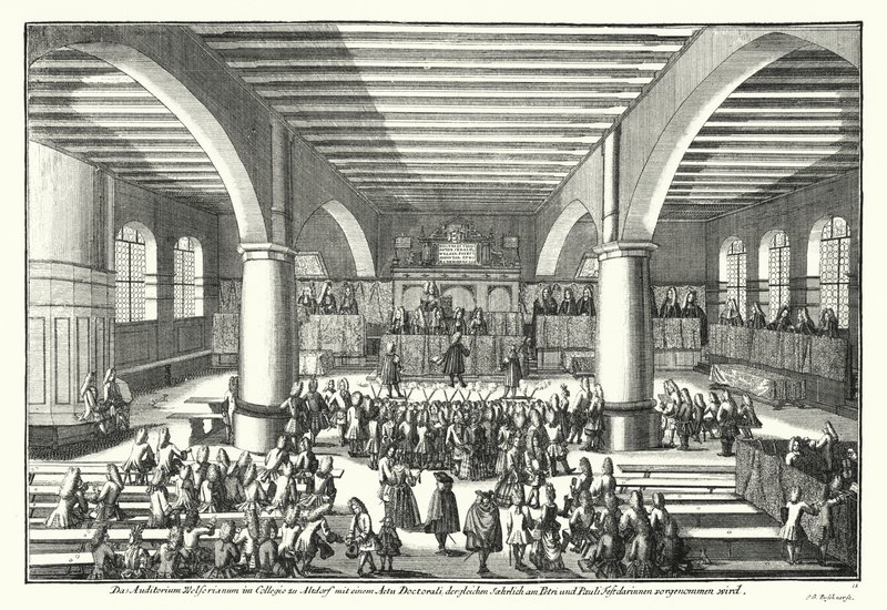 Cérémonie de remise de doctorat à l