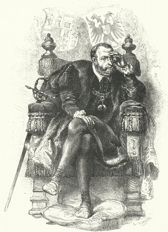 Charles V, empereur romain germanique - German School