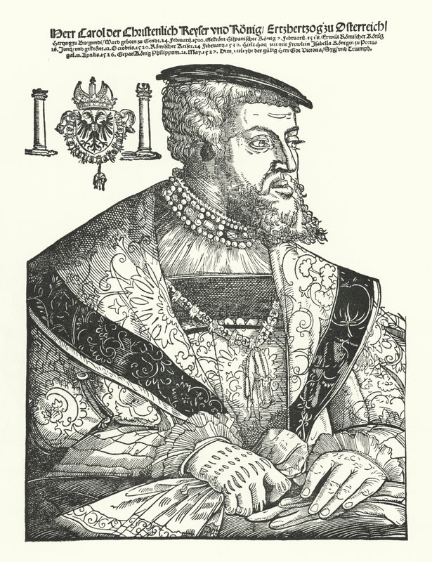 Charles V, empereur du Saint-Empire romain germanique - German School