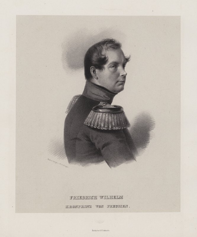 Prince héritier Frédéric Guillaume de Prusse - German School