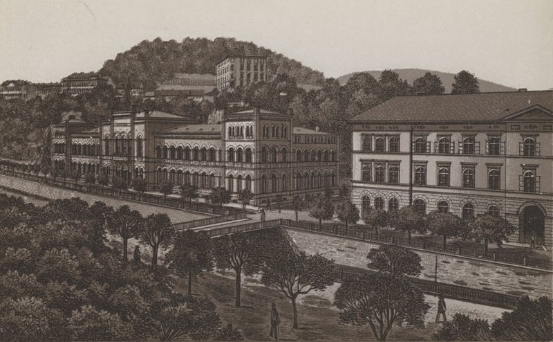 Curhaus (lithographie) - German School