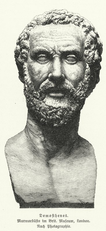 Démosthène, homme d