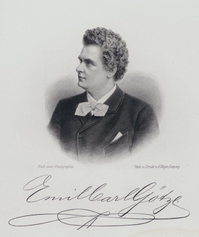 Emil Goetze, chanteur d