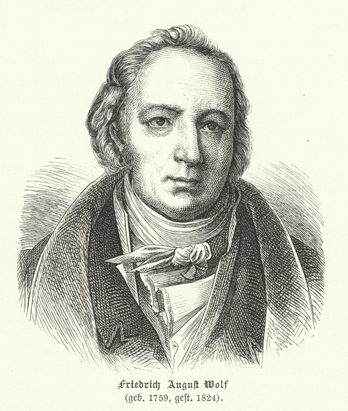 Friedrich August Wolf, classiciste et philologue allemand - German School