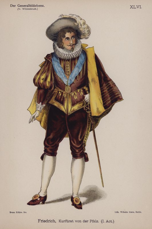 Friedrich, Duc du Palatinat, de Der Generalfeldoberst par Ernst von Wildenbruch - German School