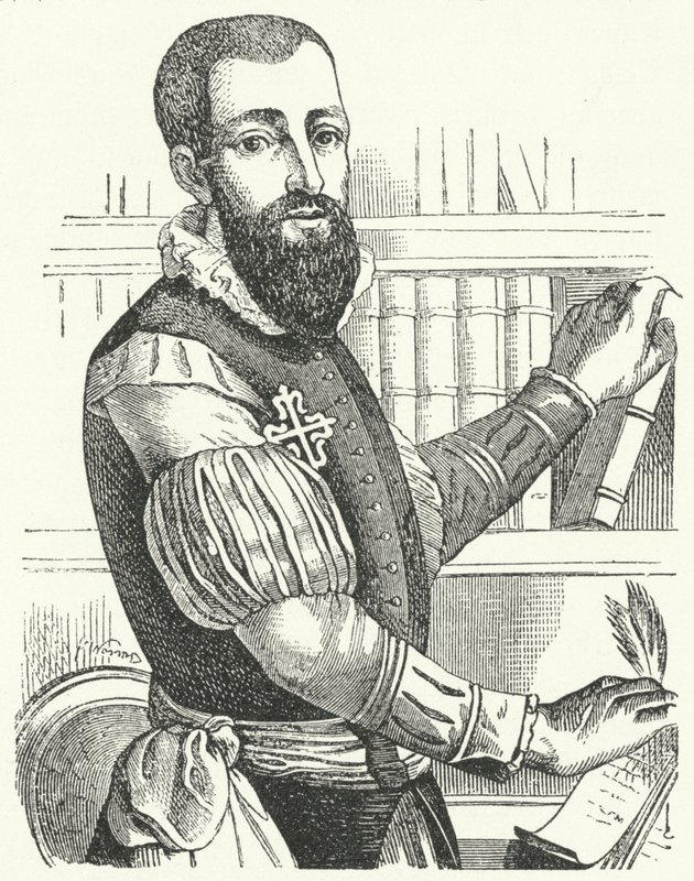Garcilaso de la Vega, poète et soldat espagnol (gravure) - German School