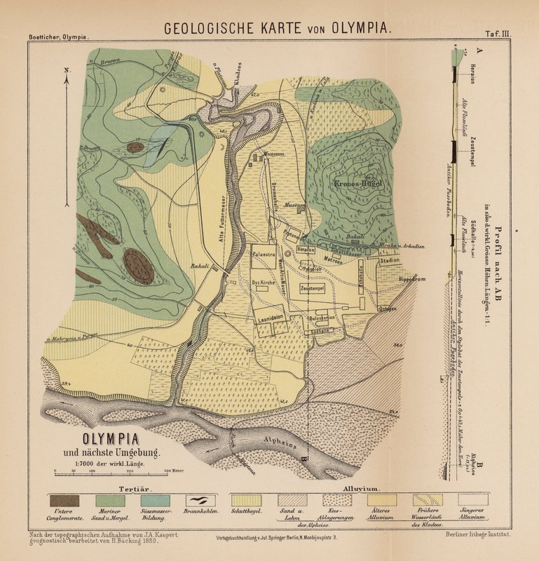 Carte géologique d